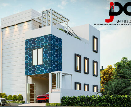 Re-Design, Renovation, Construction and Interior work of Residencial Building (G+2)