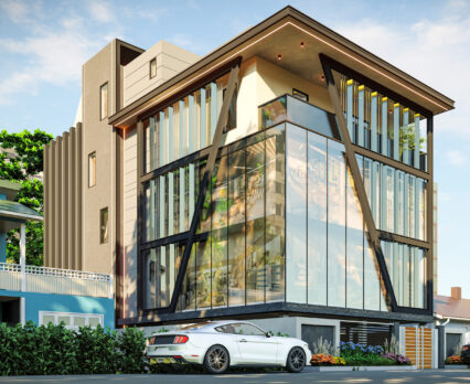 Design and Construction of Commercial Building (G+3)