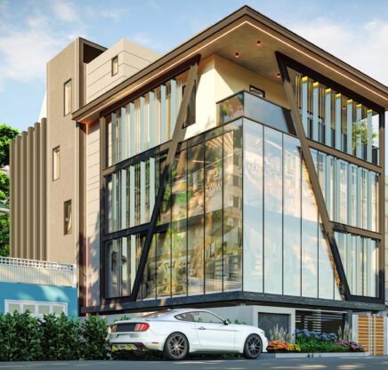 Design and Construction of Commercial Building (G+3)