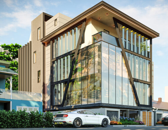 Design and Construction of Commercial Building (G+3)