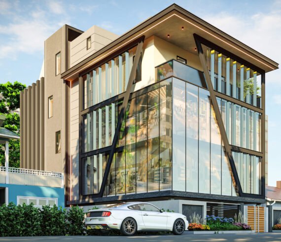 Design and Construction of Commercial Building (G+3)