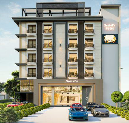 HOTEL SEETAL  CONSTRUCTION OF PROPOSED B+S+M+4 COMMERCIAL COMPLEX